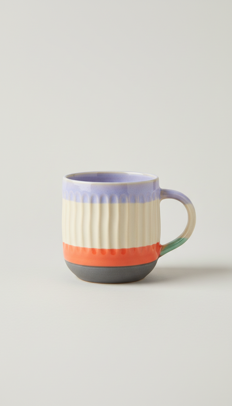 Milk Glaze Tactile Mug