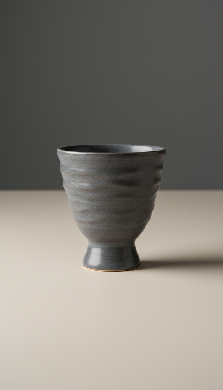Graphite Ripple Espresso Vessel